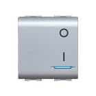 ELETTROCANALI - ETNECL409016TEC COPRITASTO DOPPIO BIP.ILLUM.MYLIFE TEC