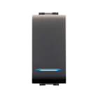 ELETTROCANALI SRL - ETNECL40904 COPRITASTO SINGOLO ILLUMINABILE MYLIFE