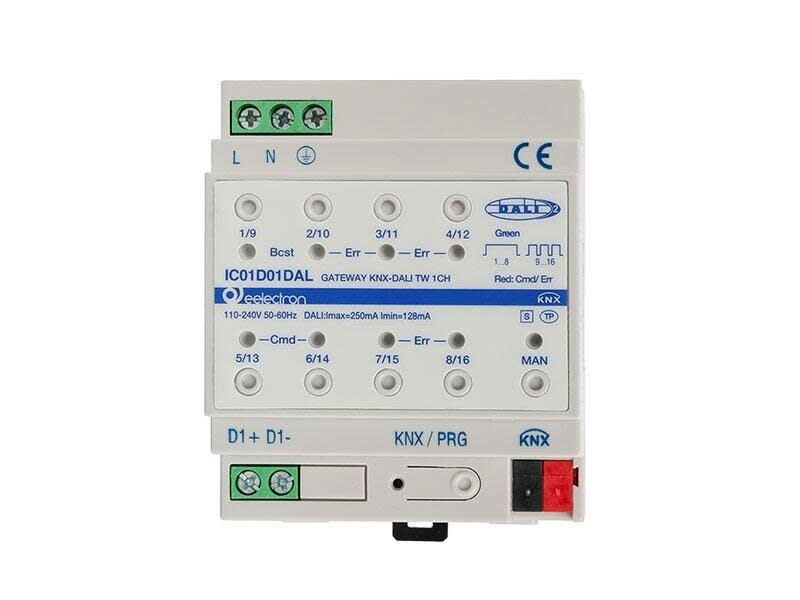 EELECTRON SPA - EEXIC01D01DAL KNX DALI GATEWAY 1CH DT6, DT8