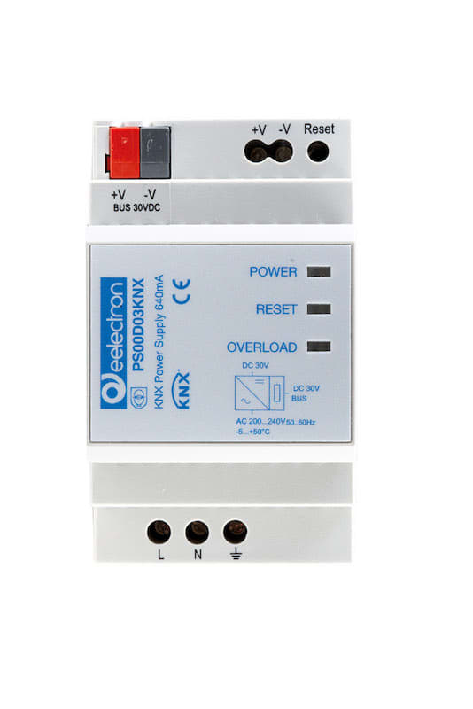 EELECTRON SPA - EEXPS00D03KNX ALIM. BUS KNX 640MA-TENS.NOM. AC 180-264
