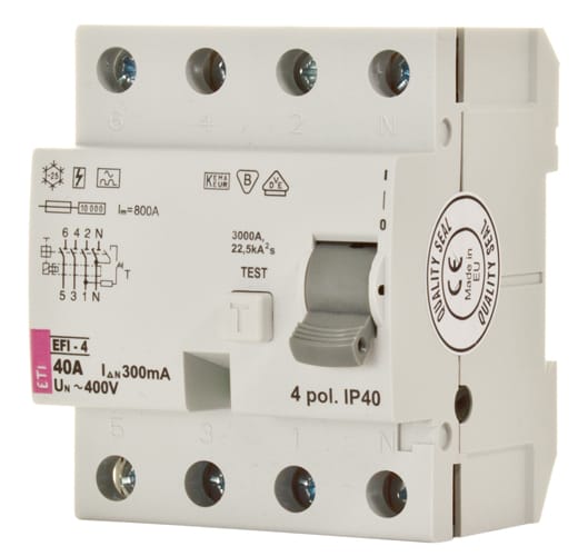 ITALWEBER SPA - ITW2064754 INTERR.DIFF PURO EFI-AS4P 63A 300MA