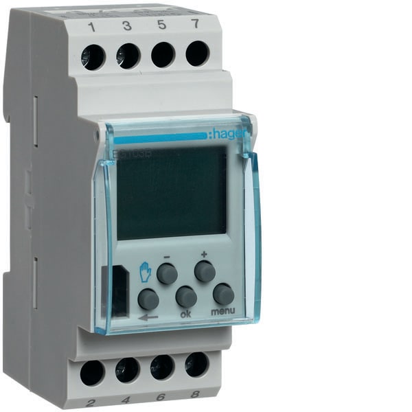 HAGER - HAGEG103B INT. ORARIO DIGITALE SETT 1VIA BASE