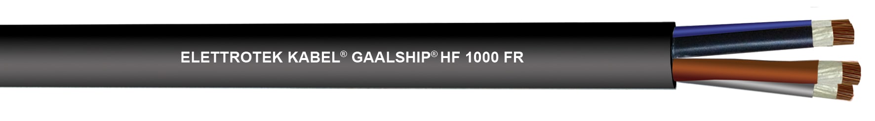 ELETTROTEK KABEL SPA - EKB12061G73020M15 MARINE HF 1000 FR BLACK 2X1.5