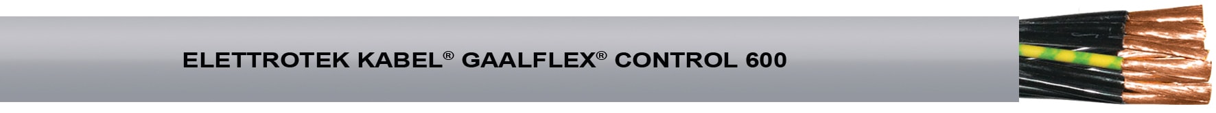 ELETTROTEK KABEL SPA - EKB31152H50041A18 CONTROL 600 GREY 4GAWG18