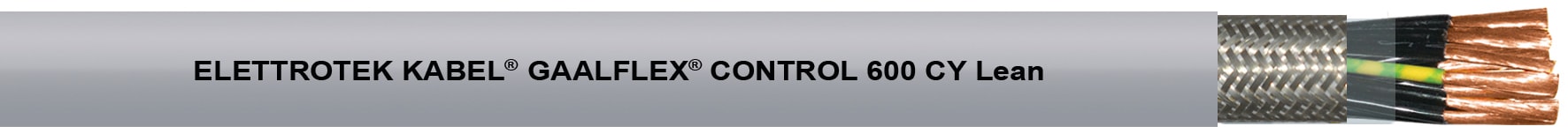 ELETTROTEK KABEL SPA - EKB31192H50041A12 CONTROL 600 CY GREY 4GAWG12