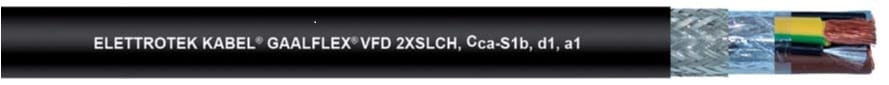 ELETTROTEK KABEL SPA - EKB33055G72037M61 VFD 2XSLCH-J BLACK 3X10+3G1.5