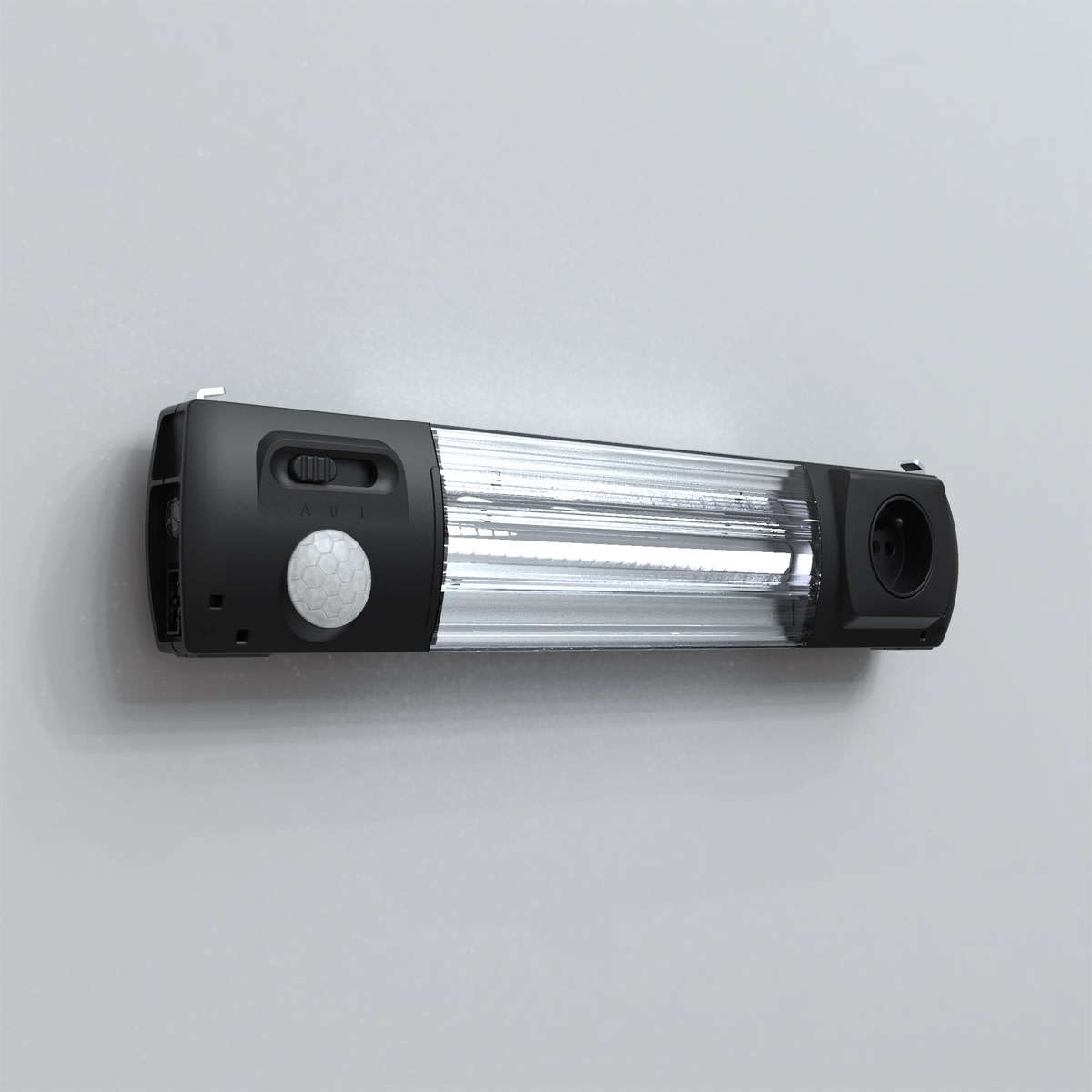 ELDON AUSTRIA GMBH - HOFEL1200MS LUCE 1200LM MOV.+PRESA CORR.