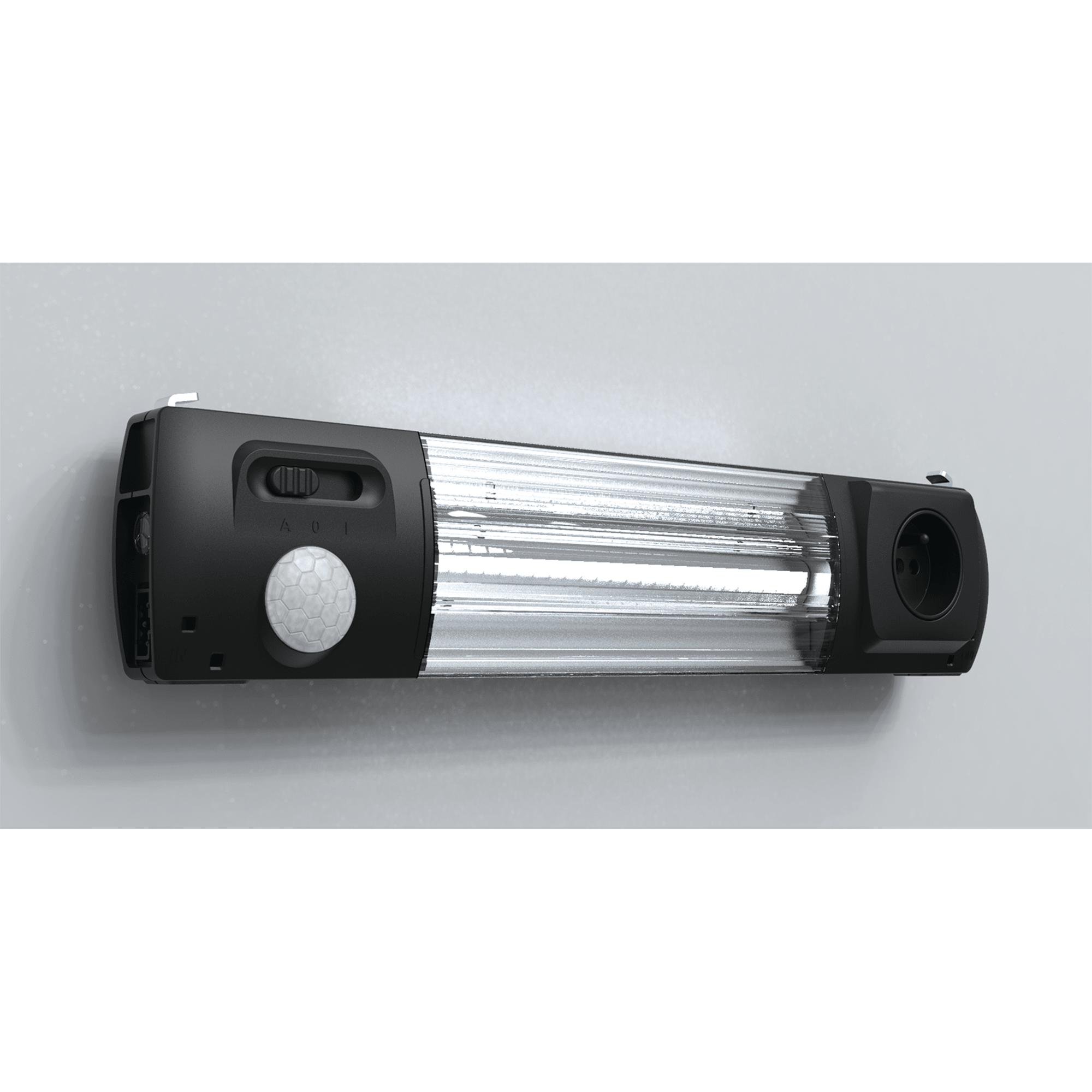 NVENT HOFFMAN - HOFEL1200MS Luce 1200lm Mov.+presa corr.