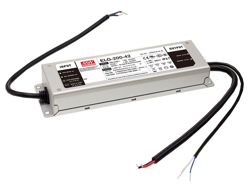 DIGIMAX SRL - DIXELG-200-24A DRIVER LED 24V 200W IP65 CON PFC 100-305