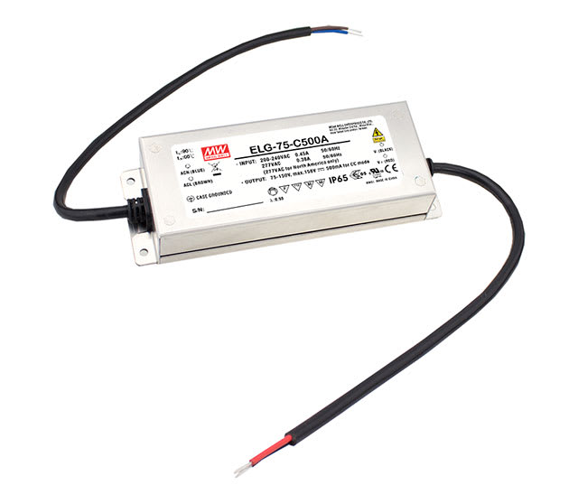 DIGIMAX SRL - DIXELG-75-C500B DRIVER LED 500MA 75W IP67 DIM 1-10 100-3