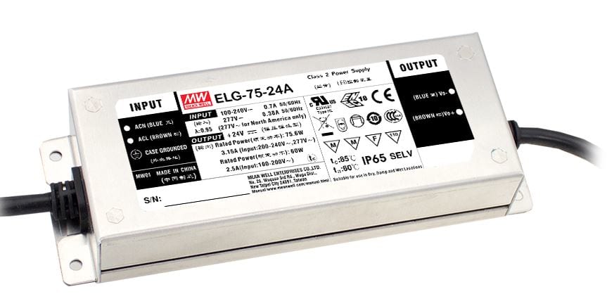 DIGIMAX SRL - DIXELG-75-12DA-3Y DRIVER LED 12V 75W IP67 DALI 100-305V