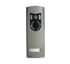 VIMAR SPA - VIW1221 Placca a/v 2M IK10 1 tasto acciaio