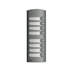 VIMAR SPA - VIW1258 Placca suppl. 2M IK10 8 tasti acciaio
