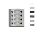 VIMAR SPA - VIW8008 Modulo con 8 tasti grigio luce