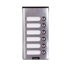 VIMAR SPA - VIW8156 Placca da parete suppl. con 6 pulsanti
