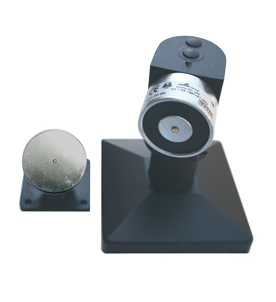 STS ELETTRONICA SRL - STSEM15PR FERMO ELETTROMAGNETICO CON STAFFA FORZA