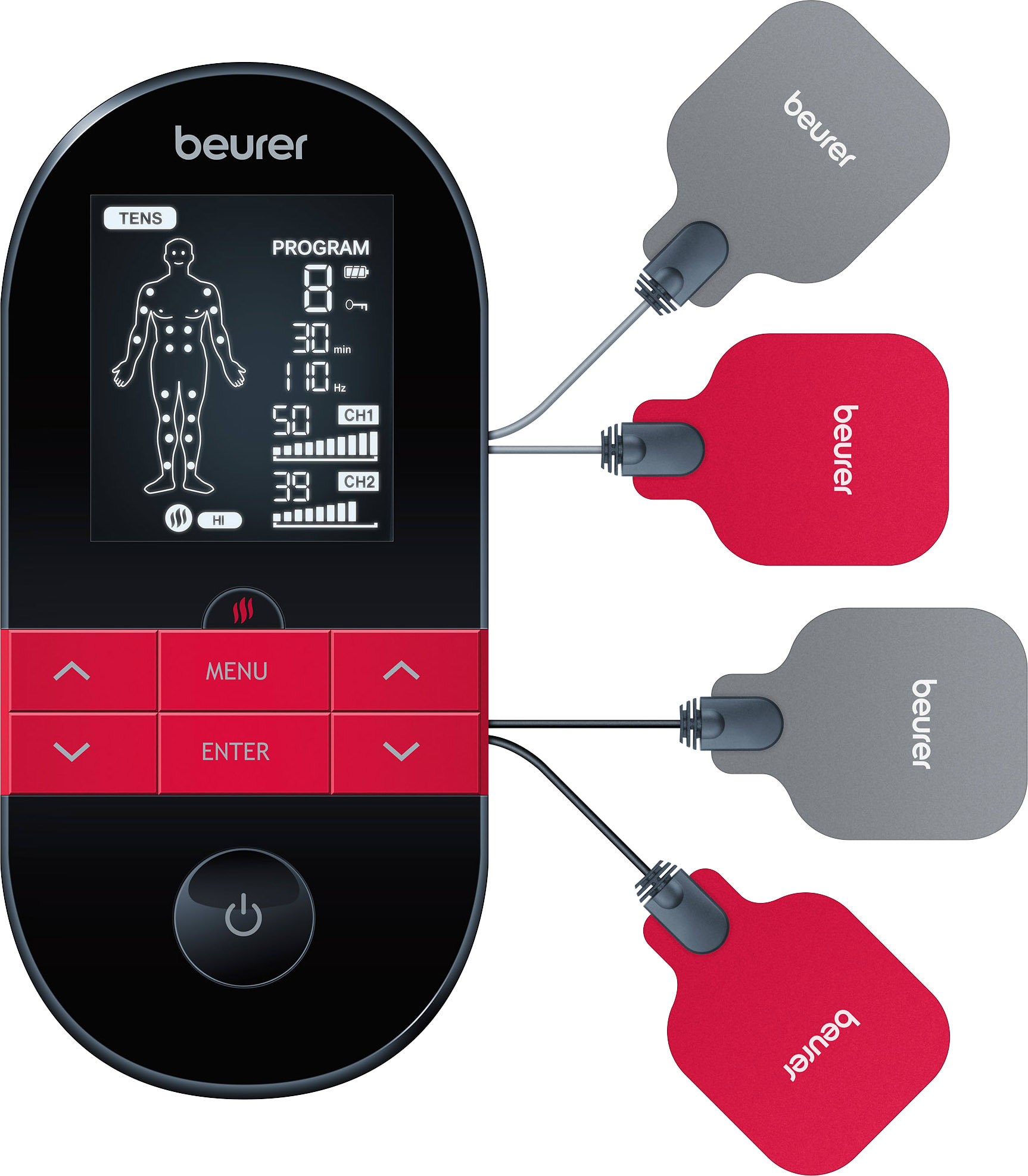 BEURER - BUE64655 Nachkaufset Geldpads fA1/4r EM 59 HEAT