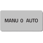 NEW ELFIN SRL - NEW02093T TARGHETTA ADES.MANU 0 AUTO
