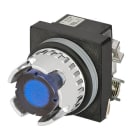 NEW ELFIN SRL - NEW030RPLSBLFAFC24 PULS.LUM.SCHERM.BLU NO+NC LED24V