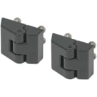 NEW ELFIN SRL - NEW040CF COPPIA CERNIERA PER CASSETTA PULS.