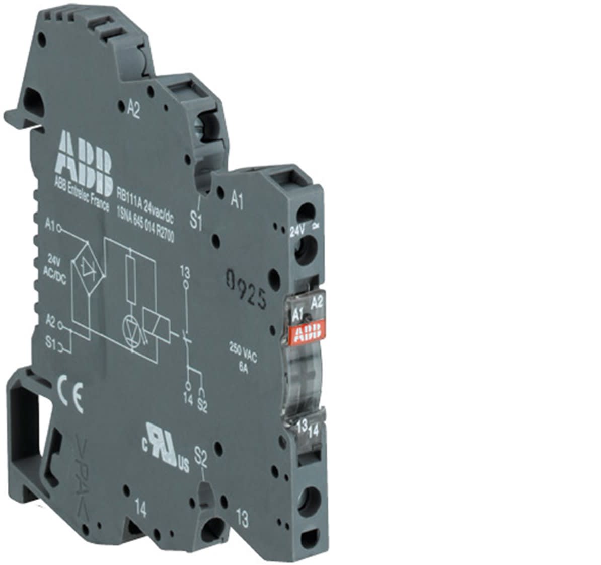 ABB SPA - ABBEN064501326 RELE VITE: RB122A 230VAC/DC - 2SC