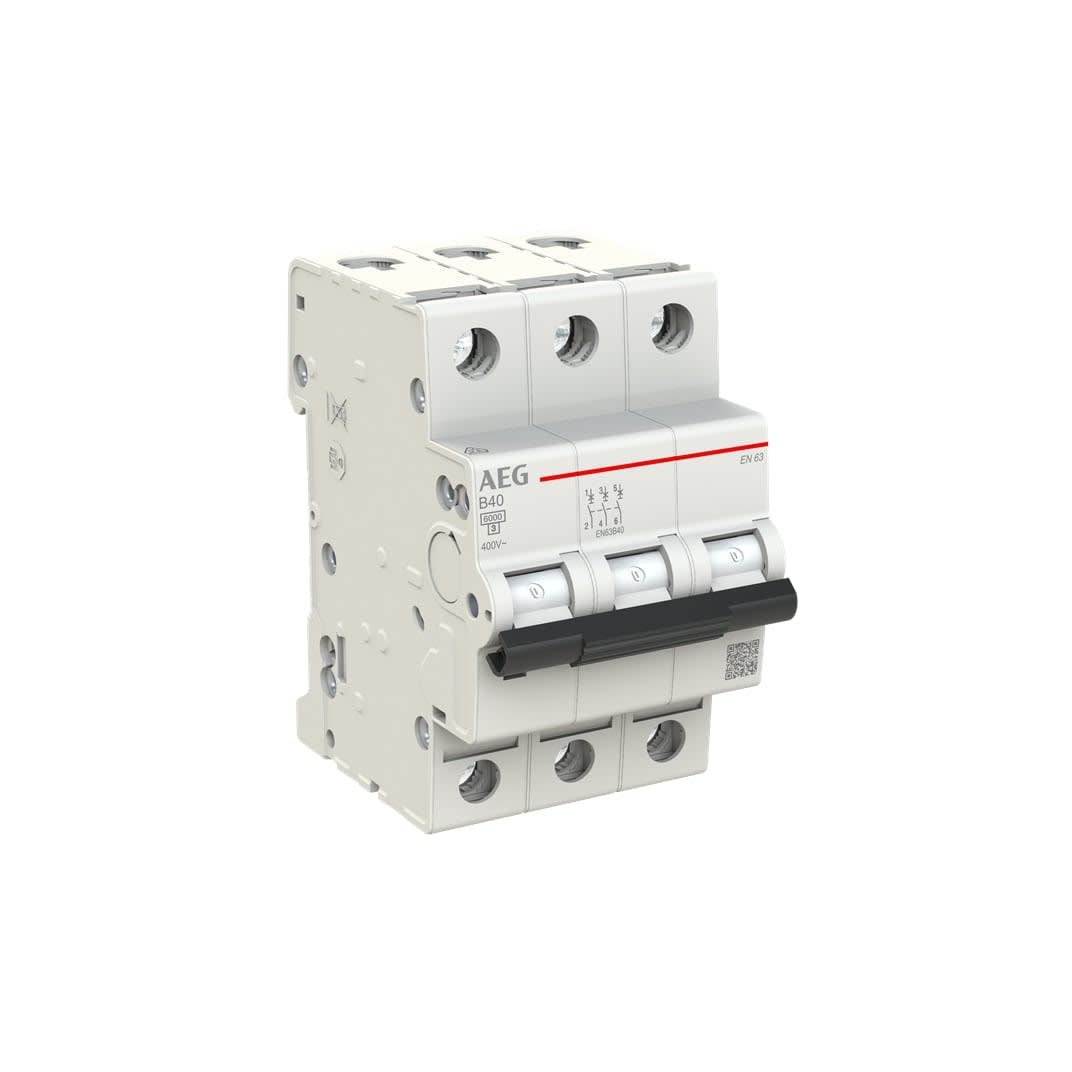 ELETTRA SRL AEG - AEGEN63B40 INT.AUT.AEG EN60 3P B 40A 6KA 3M
