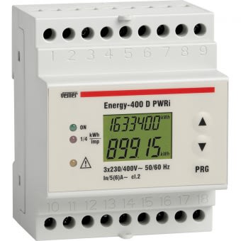 VEMER SPA - VEMVE120200 ENERGY-400 D PWRI CONT.ENERGIA CON LCD