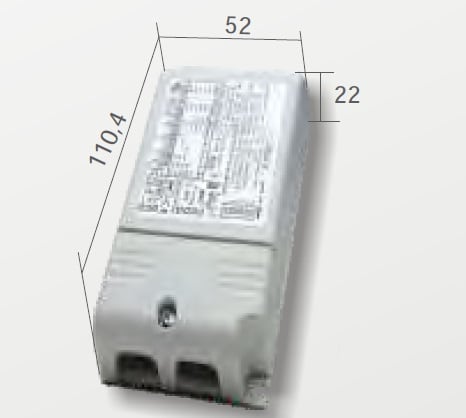 ELCOM SRL - EOW03152 DRIVER 250-700MA/24VDC 20W DALI IP20