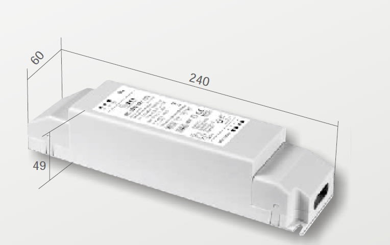 ELCOM SRL - EOW07145 DRIVER 24V 150W CLASSE II IP20 ATEC
