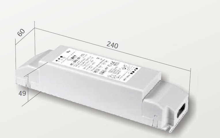ELCOM SRL - EOW07145 DRIVER 24V 150W CLASSE II IP20 ATEC
