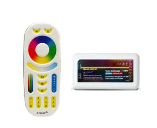 ELCOM SRL - EOW09277 CONTROLLER RGB+CCT+TC 5X6A 12/24VDC