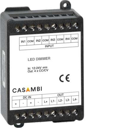 ELCOM SRL - EOW09295 DIMMER CASAMBI/PUSH 4X2,5A 12/24V