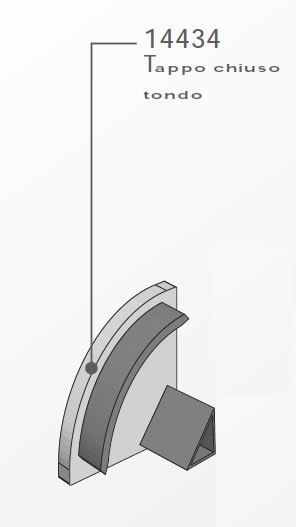 ELCOM SRL - EOW14434 TAPPO CH TONDO 1616 (PROFILO)
