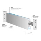 ELCOM SRL - EOW14648-01L20 PROFILO 4817 BIANCO L=2000MM
