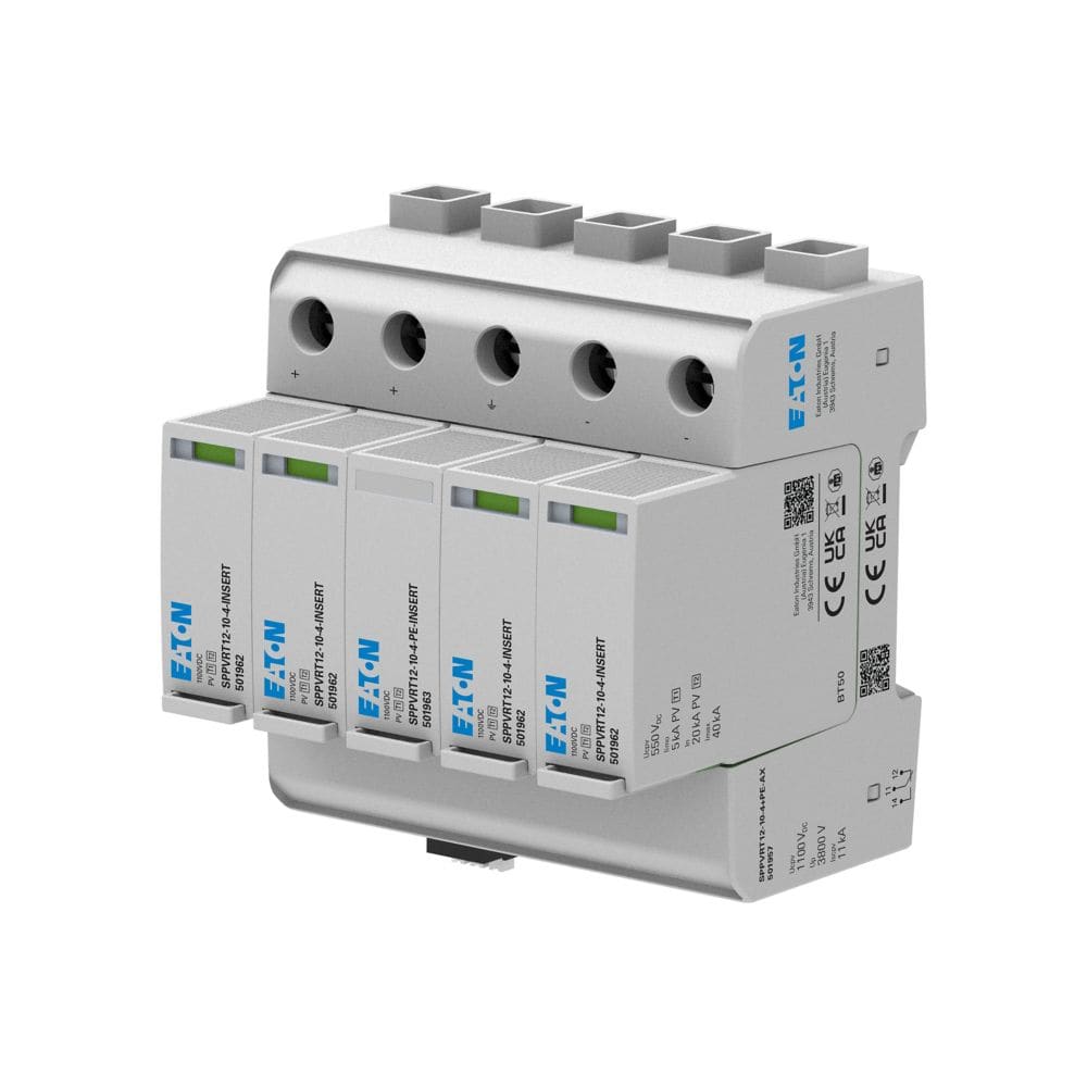 EATON - EAOEP-501957 SPPVRT12-10-4+PE+AX SPD-2X T12 1000VDC+C