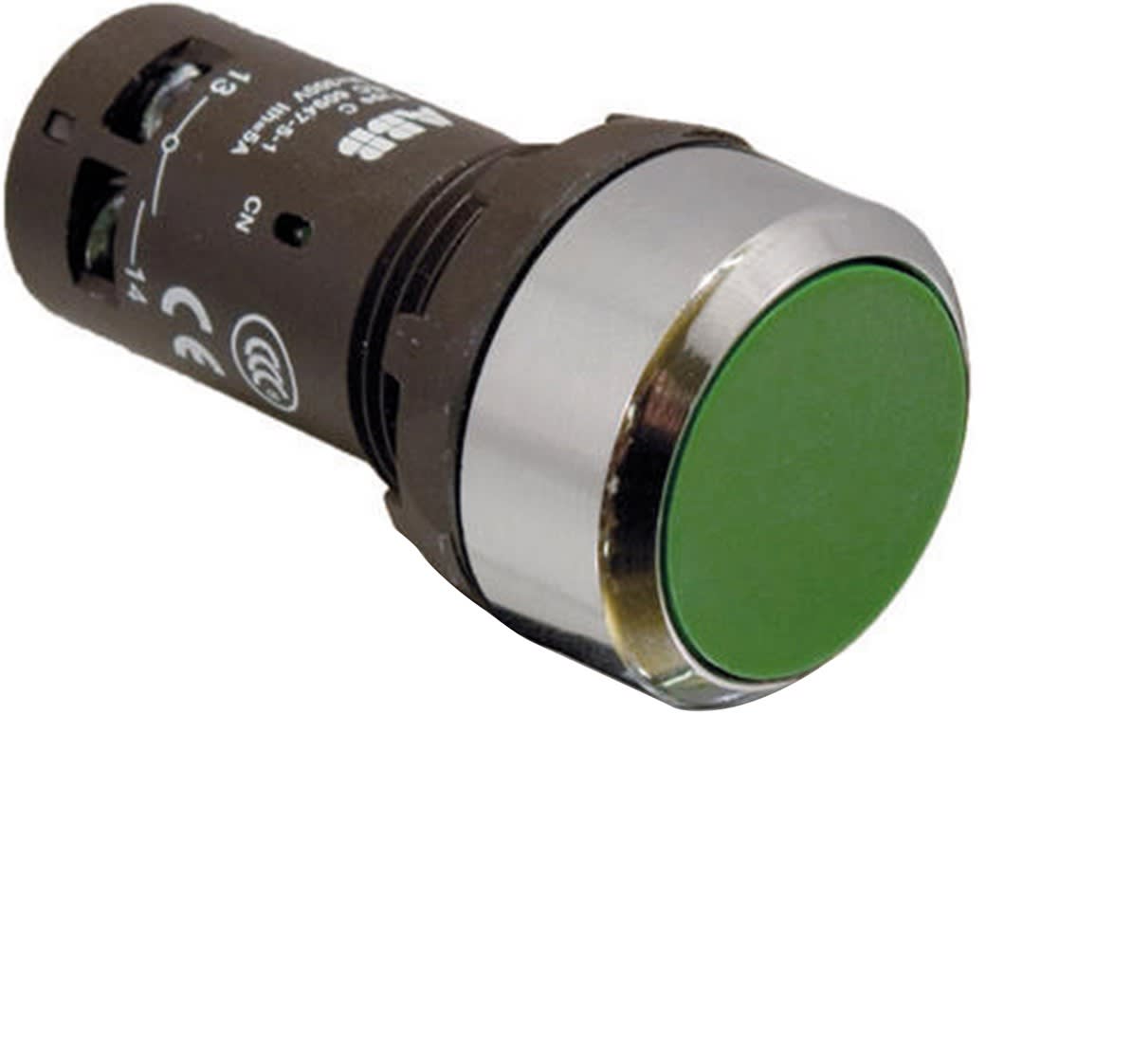 ABB SPA - ABBER 064 6 CP1-30G-11 PULS.INST.VERDE G.MET.1NA+1NC