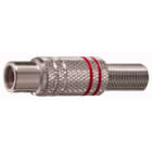 ELCART DISTRIBUTION - ERT040203100 PRESA VOL. RCA NICHEL NERA POL.