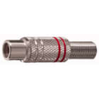 ELCART DISTRIBUTION - ERT040203100 PRESA VOL. RCA NICHEL NERA POL.