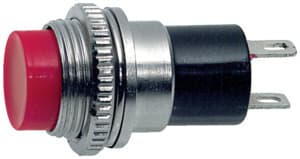 ELCART DISTRIBUTION - ERT040665400 PULSANTE NORM.CHIUSO ROSSO