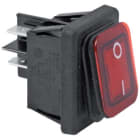 ELCART DISTRIBUTION - ERT040715500 INTERRUTTORE BIPOL. LUM. ROSSO