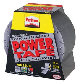 ELCART DISTRIBUTION - ERT070426100 NASTRO POWER TAPE  NERO  50MMX10M