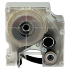 ELCART DISTRIBUTION - ERT070814200 NASTRO PER DYMO 12X7MM NERO/BIANC