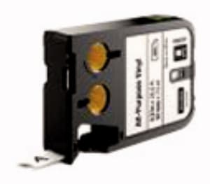 ELCART DISTRIBUTION - ERT070872600 NASTRO VINYL 19MM NERO SU BIANCO