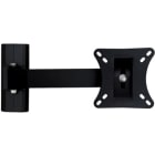 ELCART DISTRIBUTION - ERT122301200 SUPPORTO MURALE TV 2 SNODI NERO