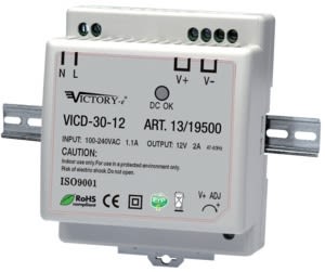 ELCART DISTRIBUTION - ERT131950000 ALIM. SWITCH. DIN 30W 12V 1 OUT