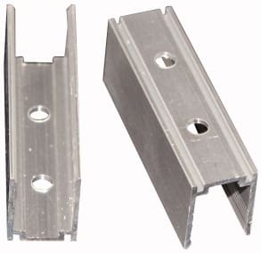ELCART DISTRIBUTION - ERT186833100 CLIP ALLUMINIO 5CM X NEON STRIP