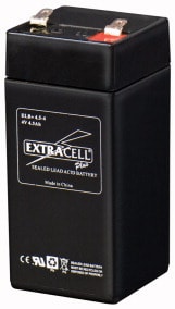 ELCART DISTRIBUTION - ERT300502500 BATTERIA RIC.PIOMBO  4V  4,5 AH