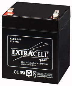 ELCART DISTRIBUTION - ERT300562000 BATTERIA RIC.PIOMBO 12V  5 AH