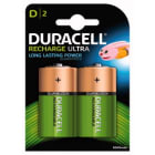 ELCART DISTRIBUTION - ERT302578000 2 PZ BATT.RICARIC.NIMH D DURACELL