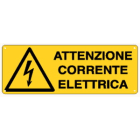 ELCART DISTRIBUTION - ERT352027200 CARTELLO PERICOLO CORRENTE ELETTR